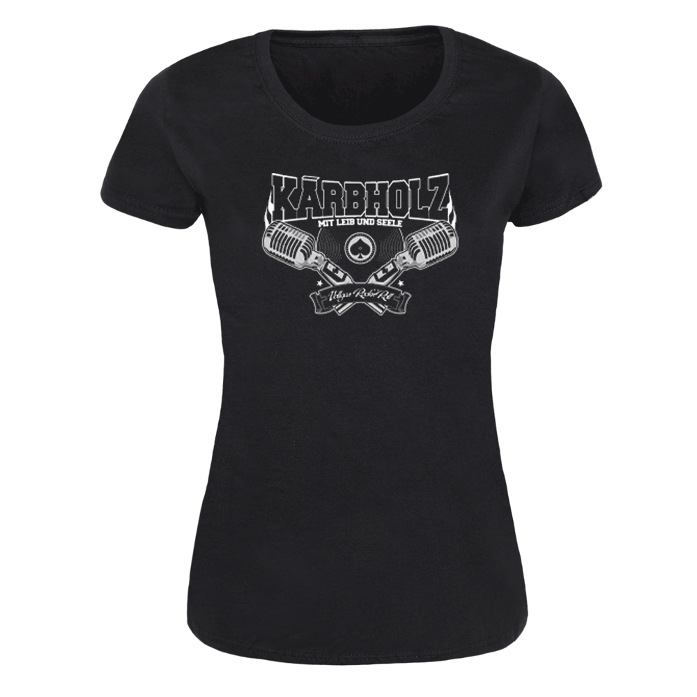 Kärbholz "Mikrofon" Girly-Shirt