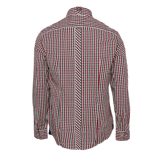 Trojan "Gingham Check" Hemd (lang) (blood)