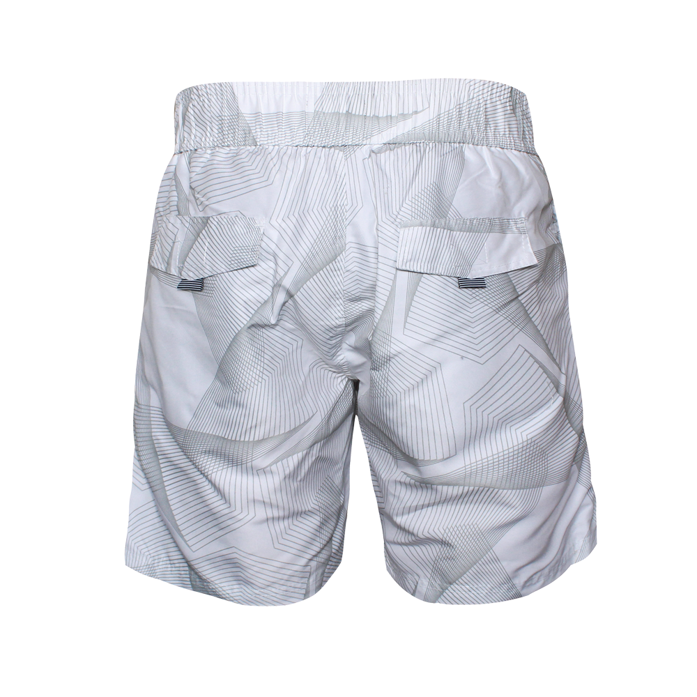 Smith & Jones Badeshorts "Decibel" (weiss)