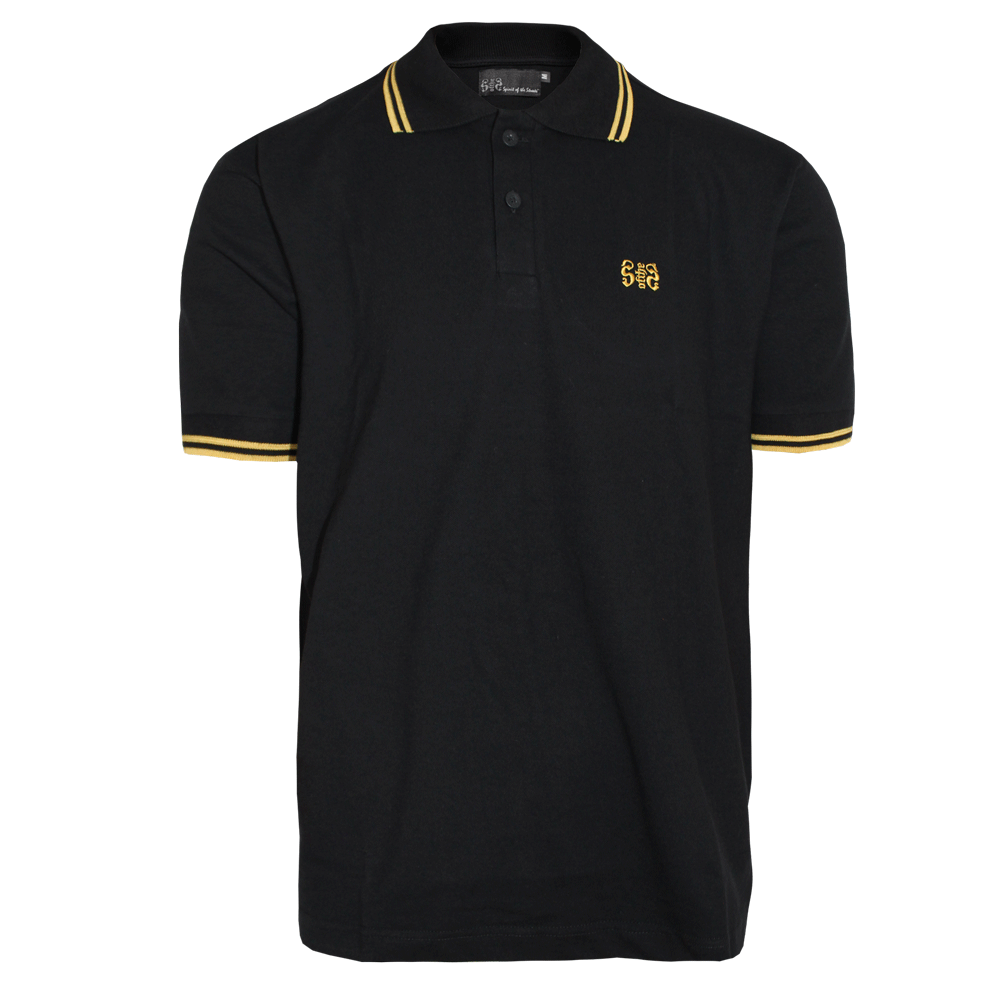 Spirit of the Streets "Logo" Polo (black / yellow)