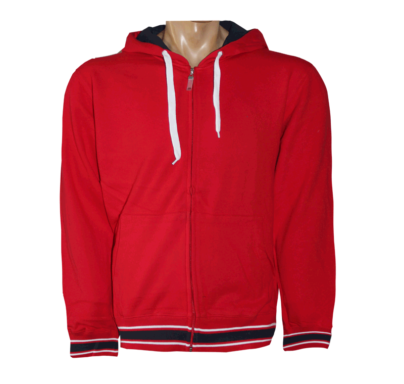 Men Baseball Hooded Jacket