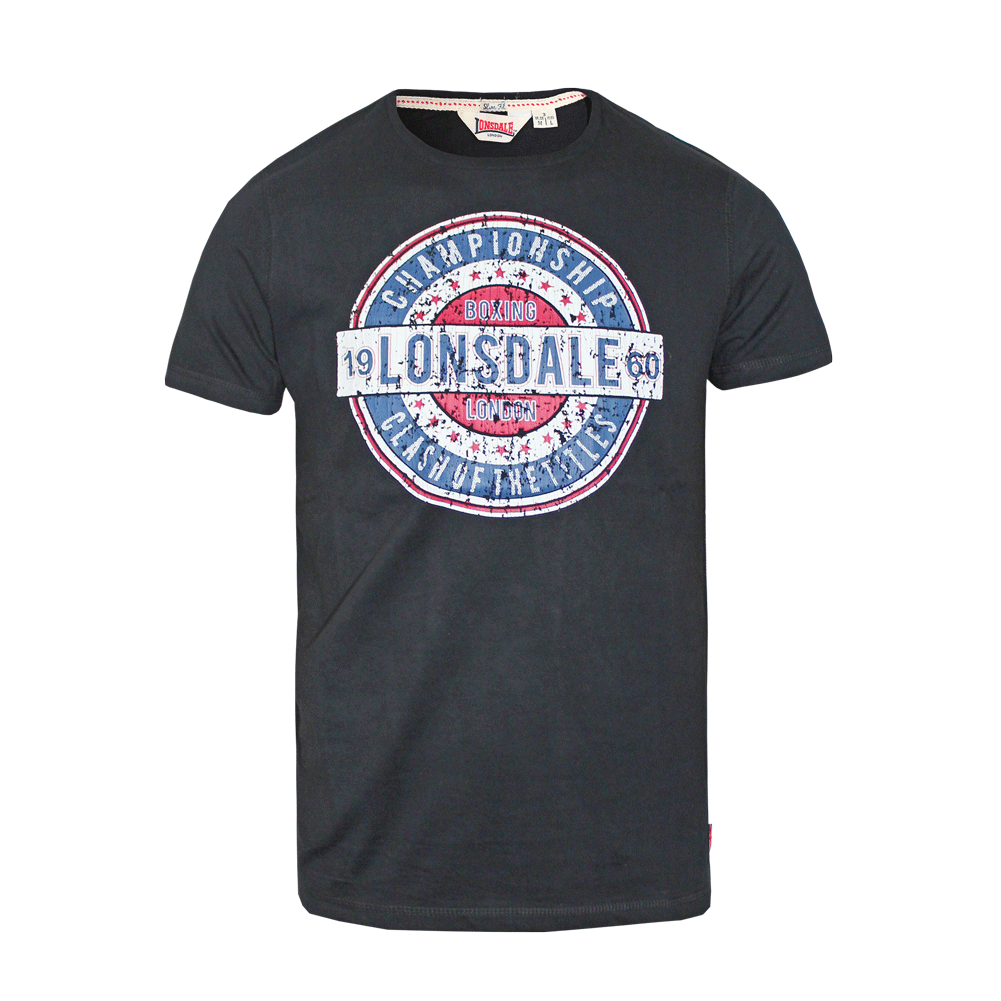 Lonsdale "Brighton" T-Shirt (schwarz)