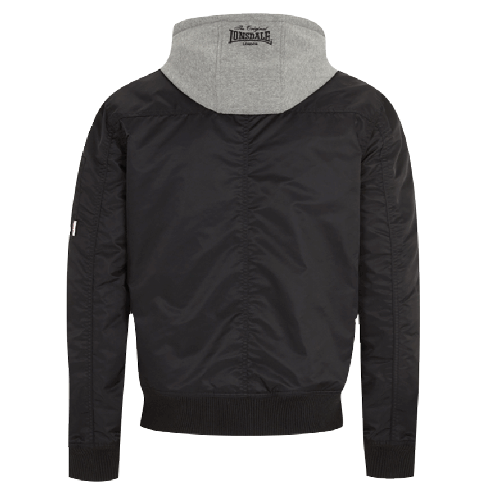 Lonsdale "Clifton" Jacke (schwarz)