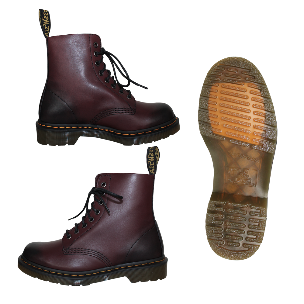 Dr. Martens "Pascal" Boot (8 Loch) (cherry red antique temperley) - Spirit of the Streets