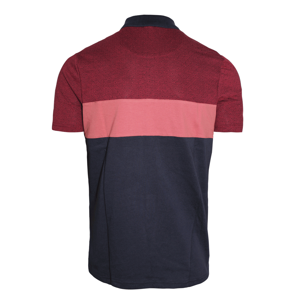 Gabicci Vintage Retro Polo (rot)