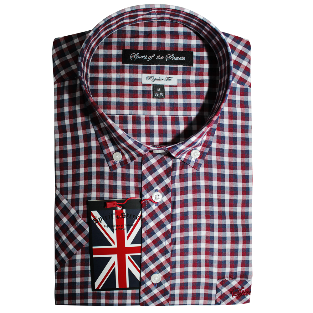 SotS "Formby" Button Down Hemd (kariert)