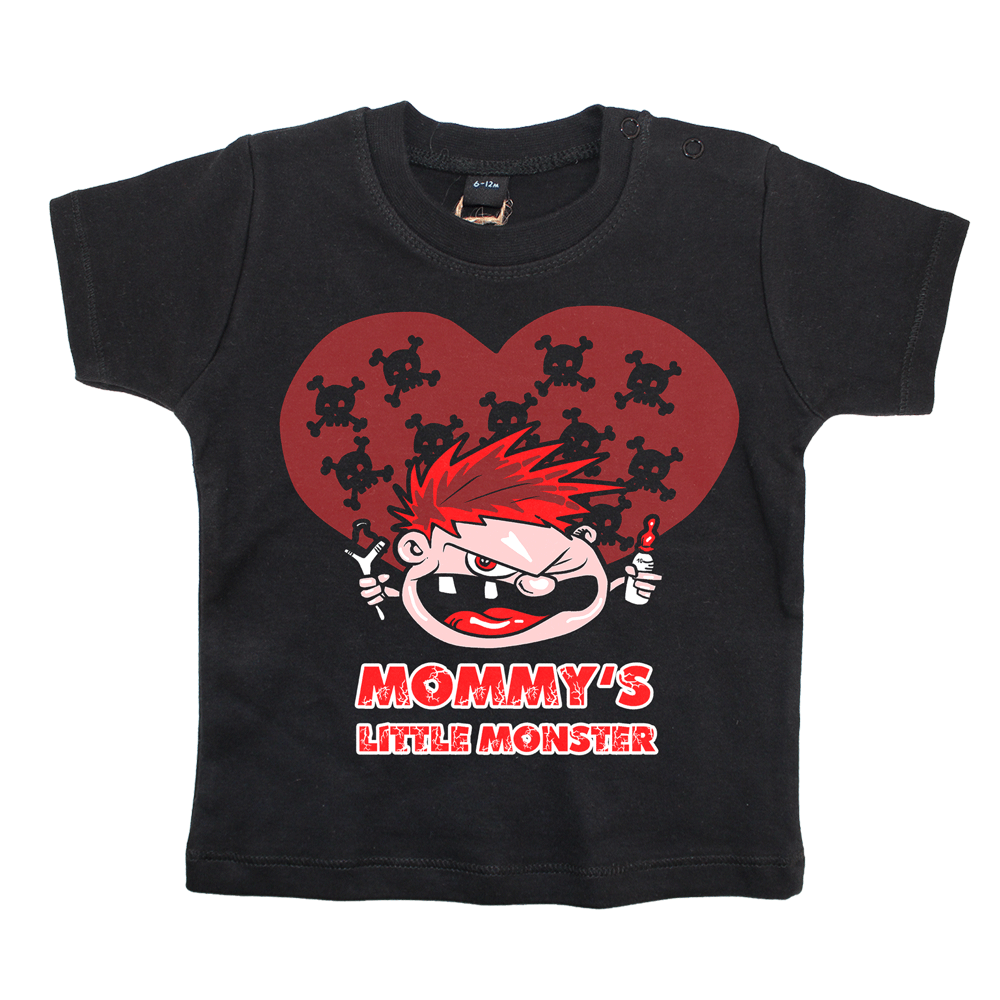 Mommy's little Monster Baby Shirt