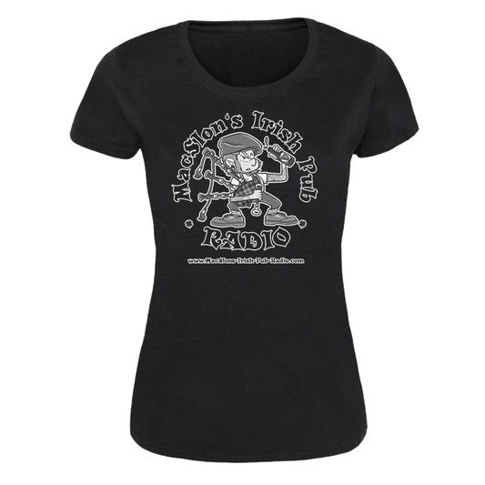 MacSlon's Irish Pub Radio "Logo" Girly Shirt