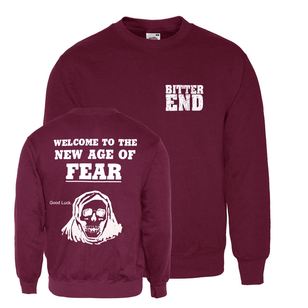 Bitter End "New Age" Sweatshirt (bordeaux)