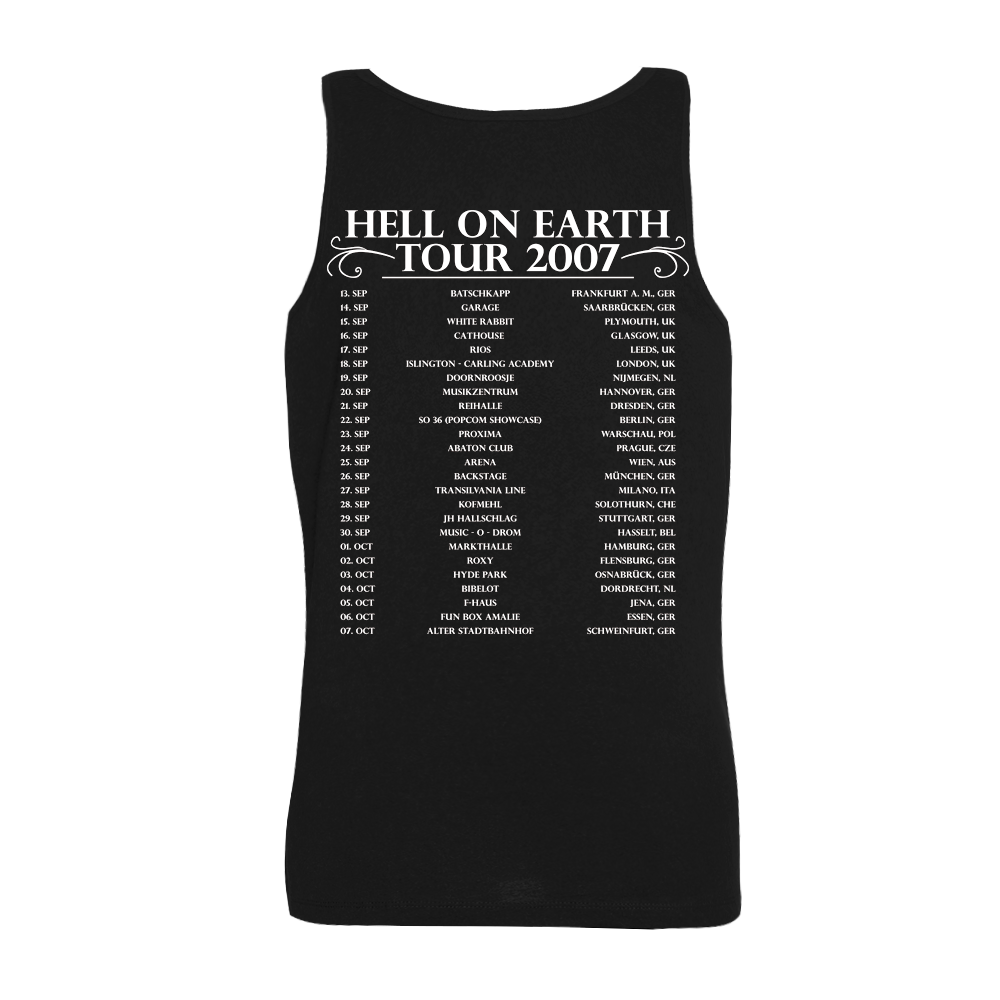 Walls of Jericho "Vixen" Girly Tank Top (black)
