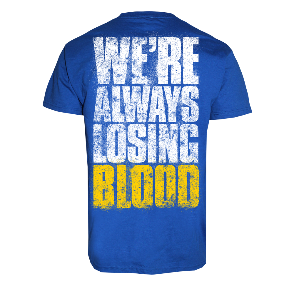 Evergreen Terrace "Losing Blood Blue" T-Shirt (royal blue)