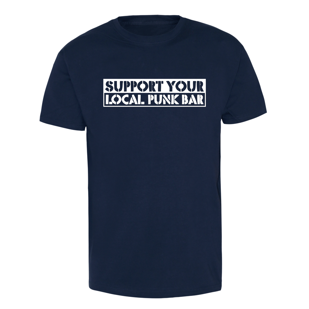 Support your local Punk-Bar - T-Shirt (navy)
