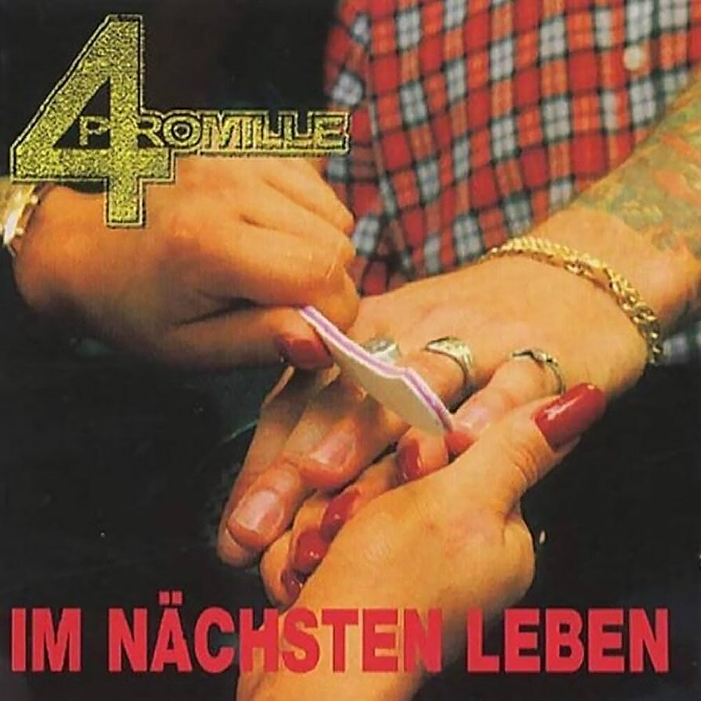 4 Promille "Im nächsten Leben" LP (yellow / black marbeled) - Spirit of the Streets