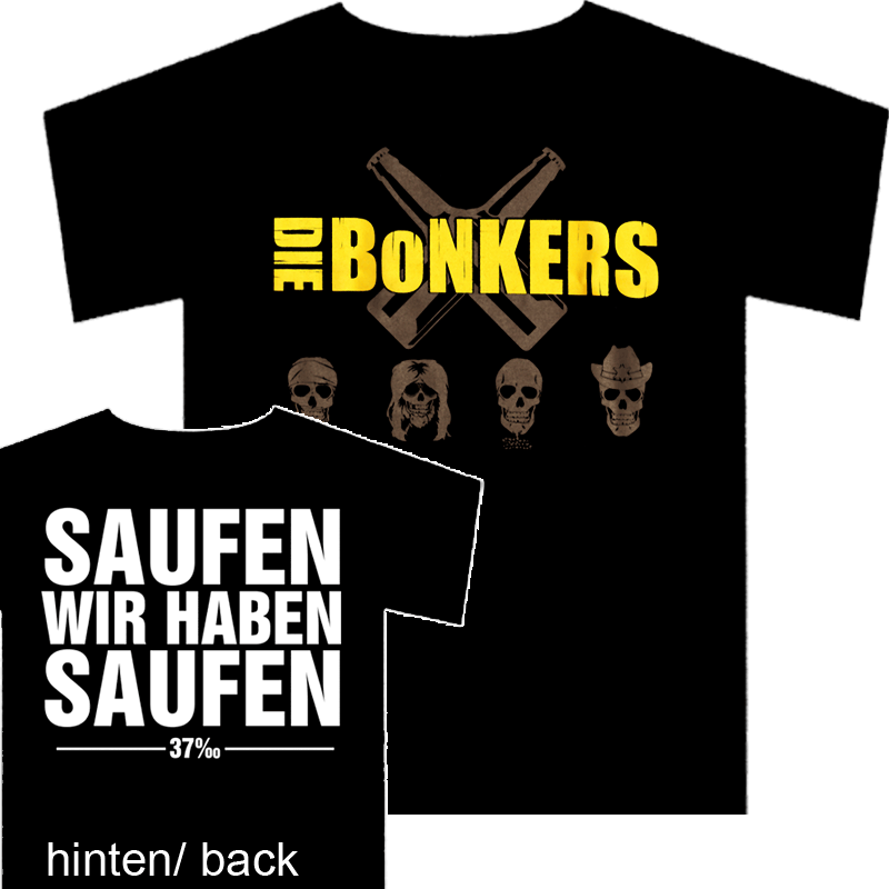 Bonkers "Saufen" T-Shirt