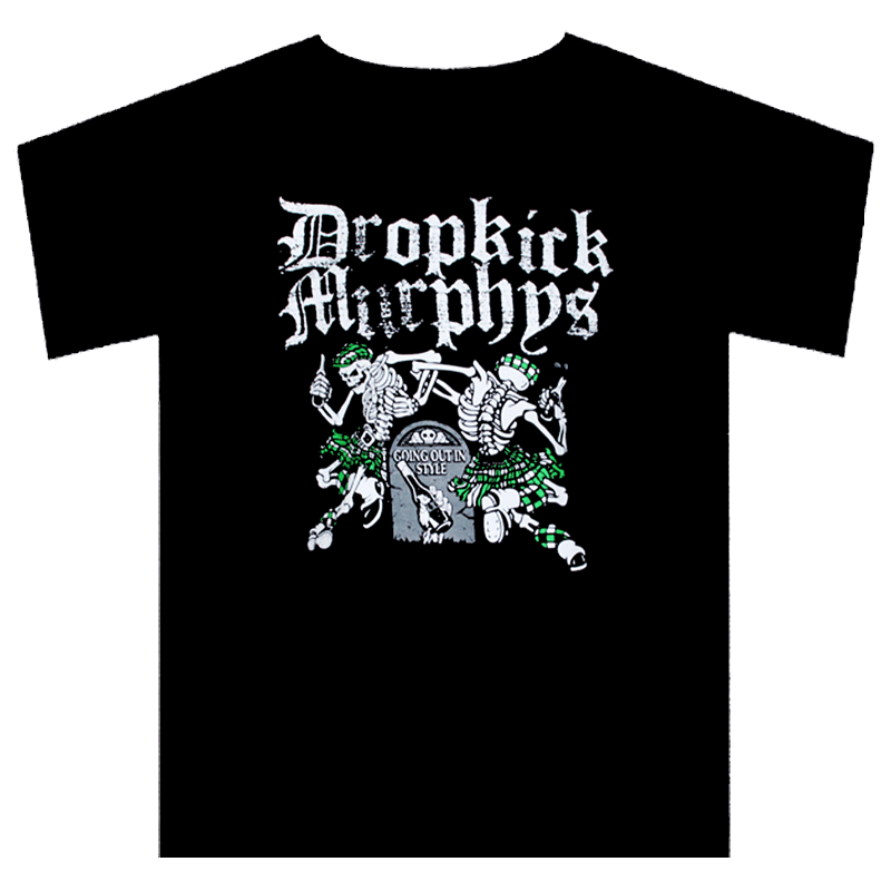 Dropkick Murphys "Graveyard Skelly" T-Shirt