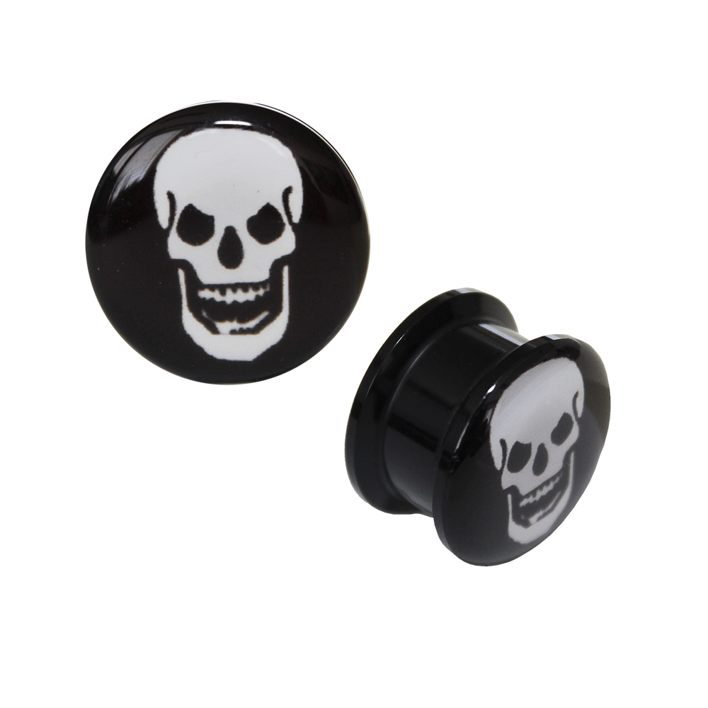 Skull Plug Acryl