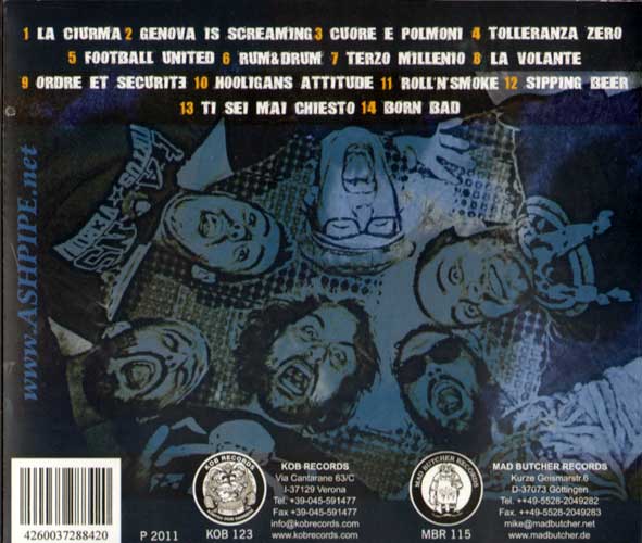 Ashpipe "Born Bad" CD