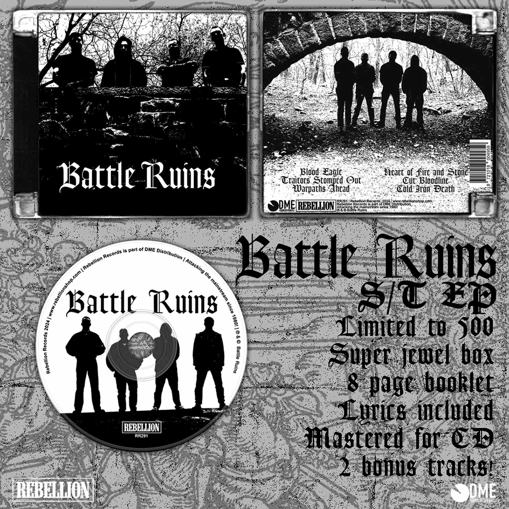 Battle Ruins "S/T EP" CD (lim. 500)