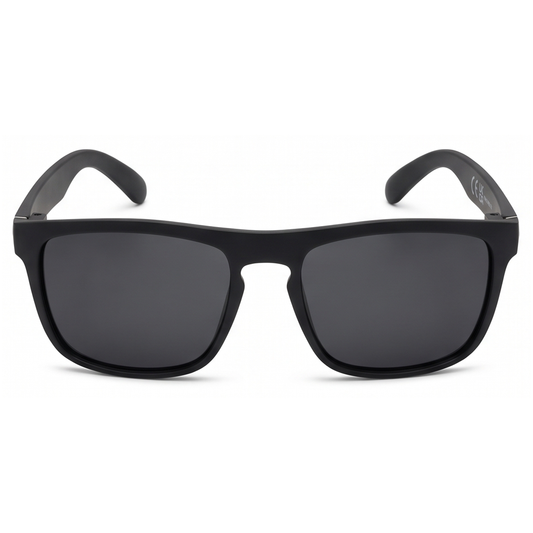 Lunettes de soleil rétro classiques (noir)