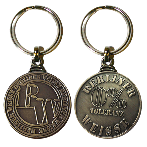 Berliner Weisse - Schlüsselanhänger / keyholder (Metall)
