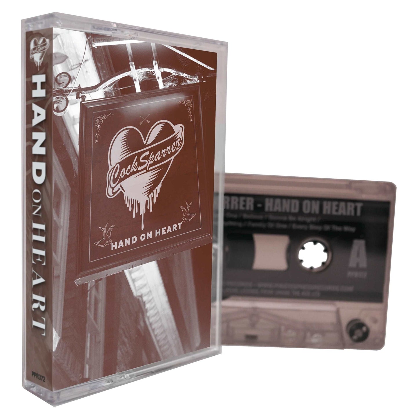 Cock Sparrer "Hand on heart" Kassette