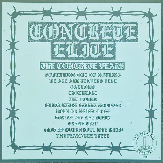 Concrete Elite "The Concrete Years" LP (black, lim. 200)