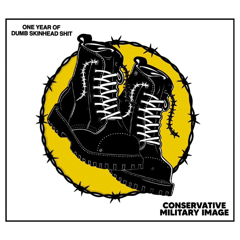 Conservative Military Image (CMI) "One year of dumb Skinhead shit" CD (DigiPak)