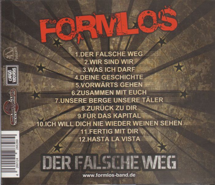 Formlos "Der falsche Weg" CD