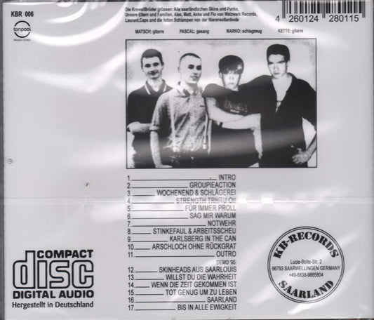 KrawallBrüder "Auf Alte Tage" CD (+ 6 Bonustracks) - Spirit of the Streets