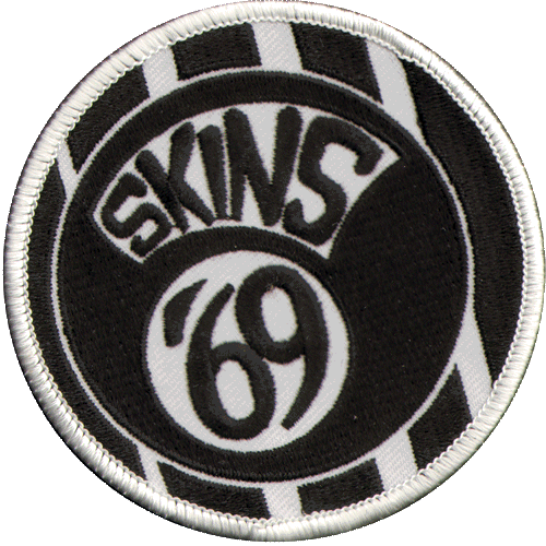 Skins 69 Aufnäher / patch (gestickt)