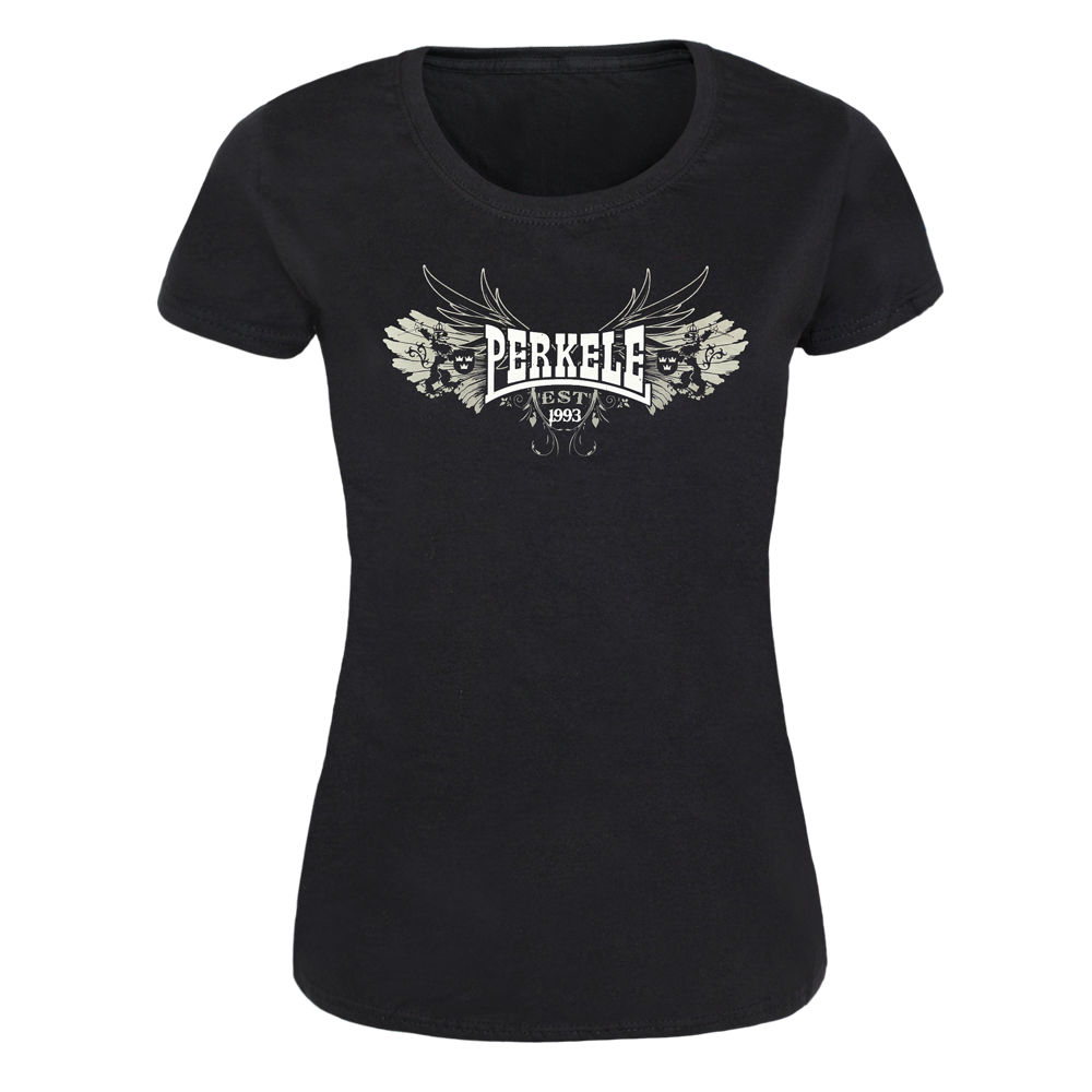 Perkele "est. 1993" (grey) Girly-Shirt