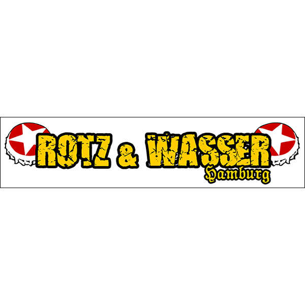 Rotz & Wasser "Logo" PVC Aufkleber