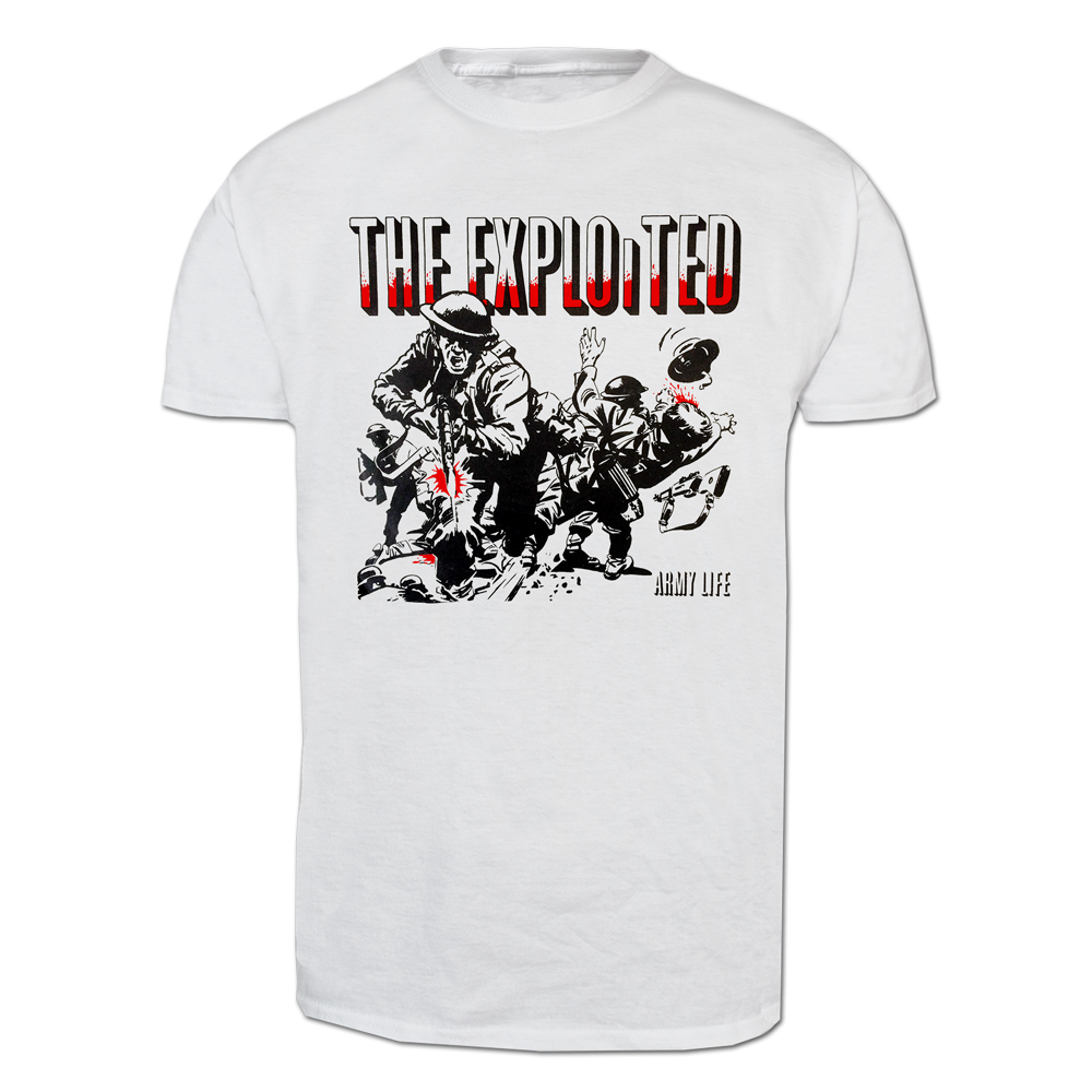 Exploited, The "Army Life" T-Shirt
