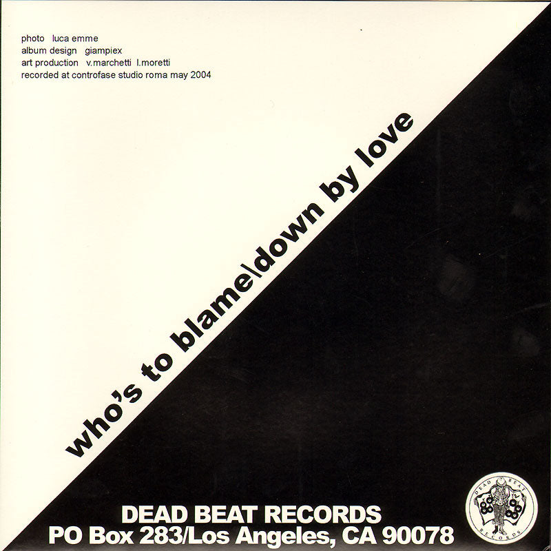 Taxi "Who's to blame" EP 7"