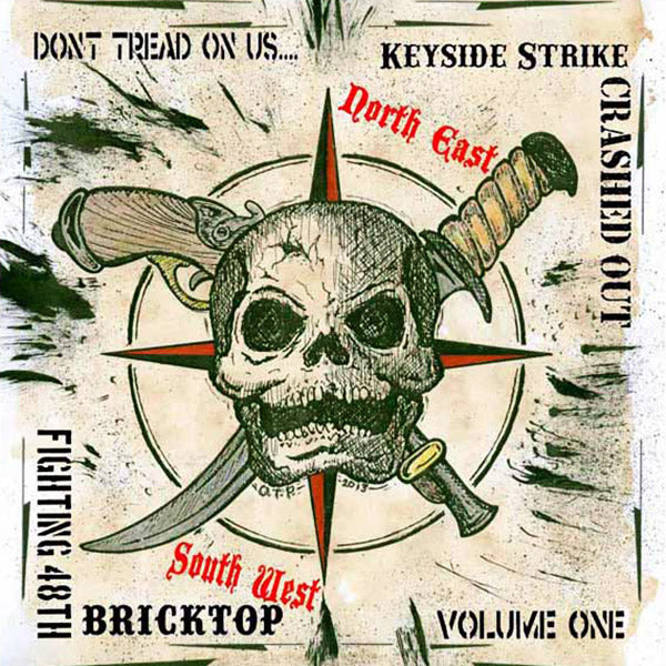 V/A "Don't tread on us - Vol.1" Bricktop / Crashed Out / Keyside Strike EP 7"