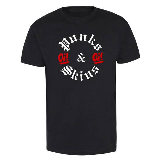 Punks & Skins Oi! - TShirt