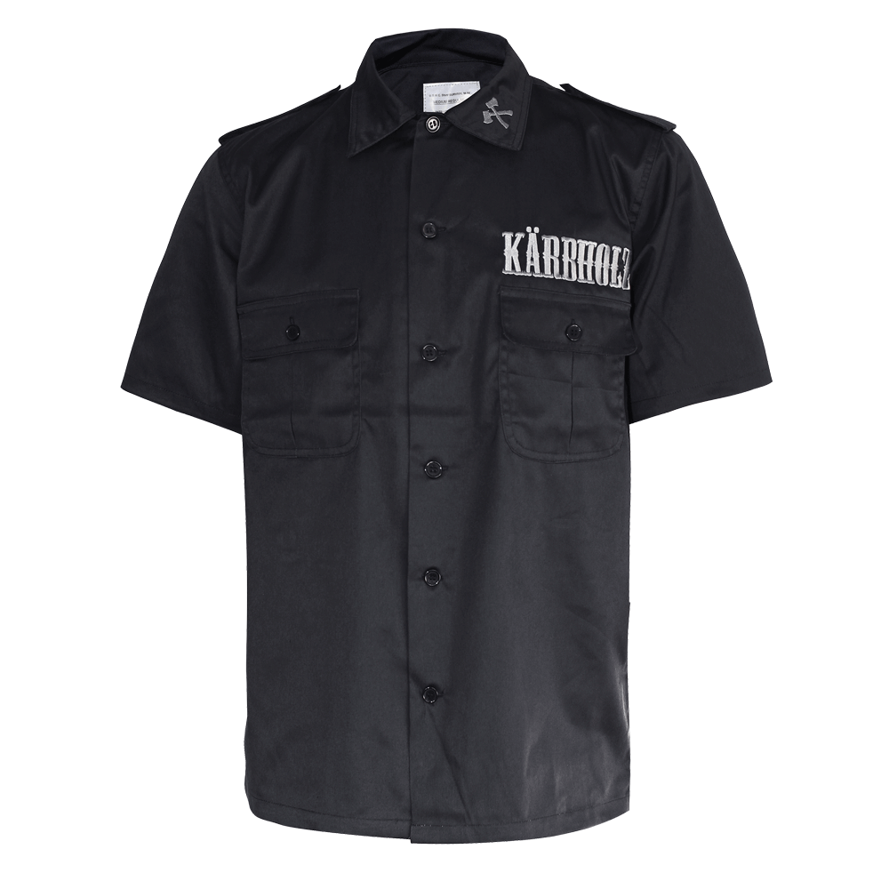Kärbholz "Logo" Hemd (schwarz)