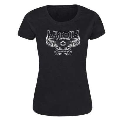 Kärbholz "Mikrofon" Girly-Shirt