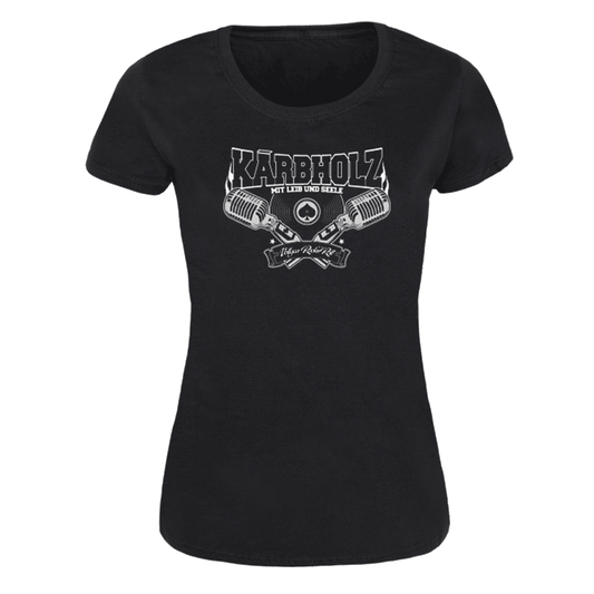 Kärbholz "Mikrofon" Girly-Shirt
