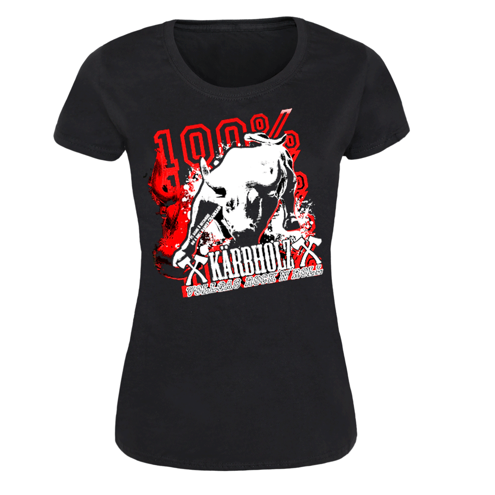 Kärbholz "100%" Girly Shirt