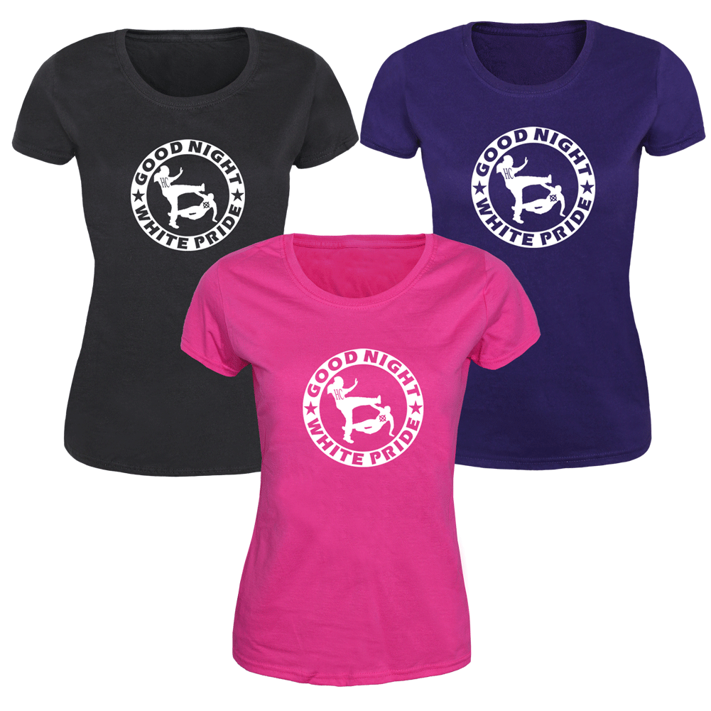 Good Night White Pride - Girly Shirt