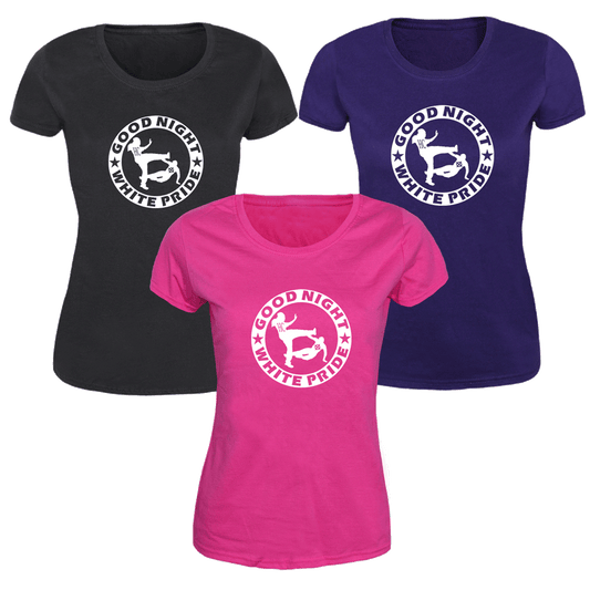 Good Night White Pride - Girly Shirt