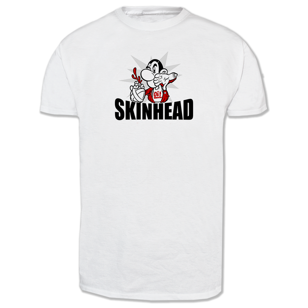Skinhead "Parole Spass 2" T-Shirt (weiss)