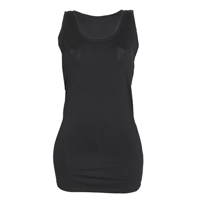 Long Top (Girly) (schwarz/black)