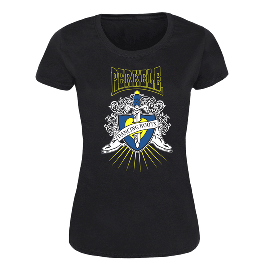 Perkele "Dancing Boots blue" Girly Shirt