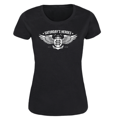Saturday's Heros "Winged Anchor" Girly Shirt