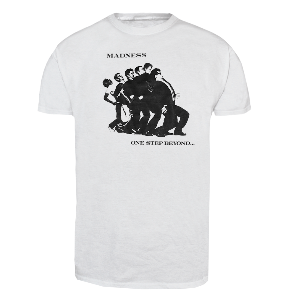 Madness "One step beyond" T-Shirt (weiss)