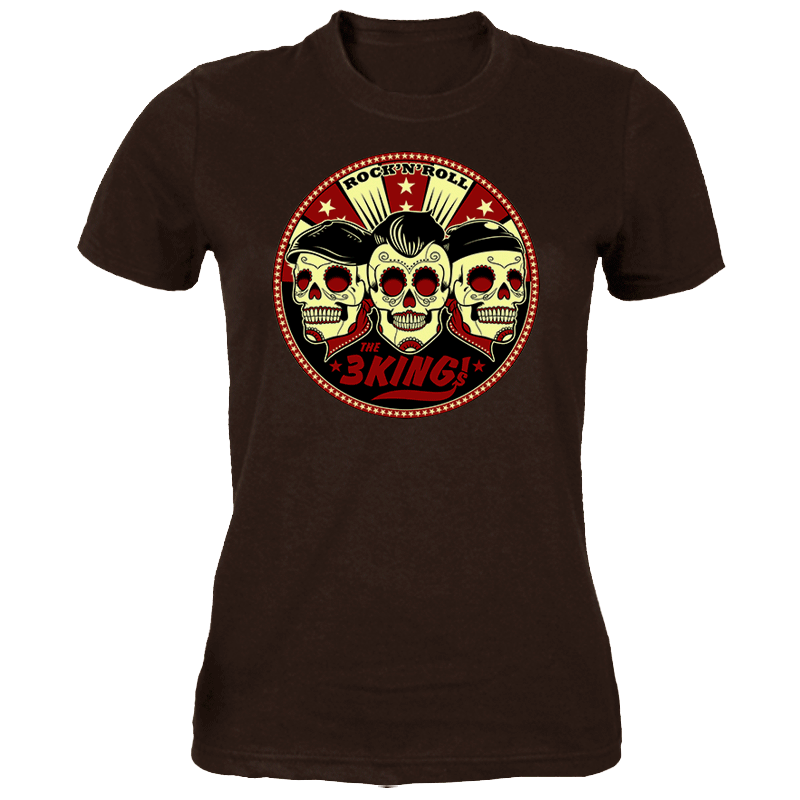 3 Kings,The  "Skulls" Girly Shirt