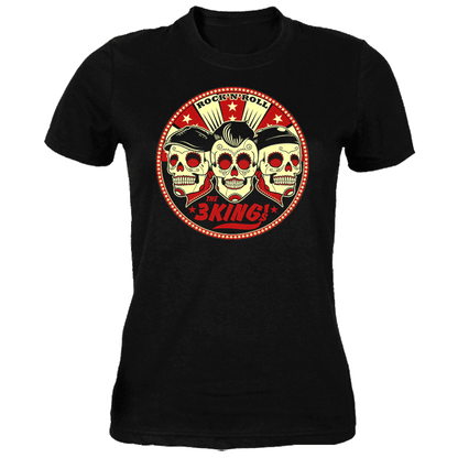 3 Kings,The  "Skulls" Girly Shirt