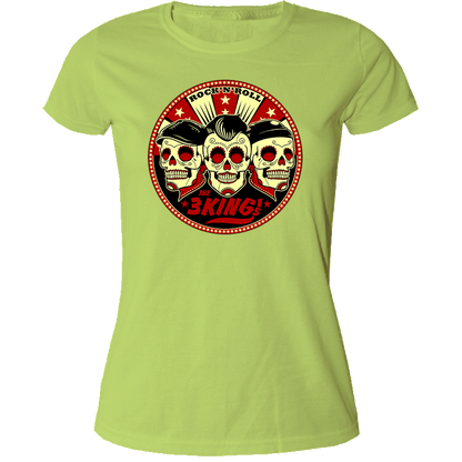 3 Kings,The  "Skulls" Girly Shirt